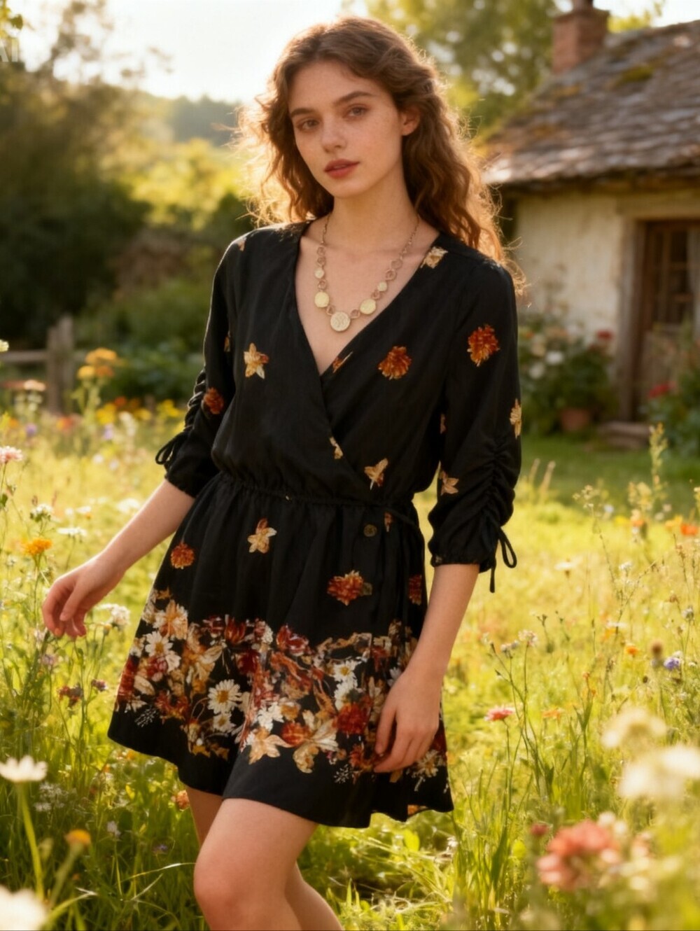 NWOT TAGS! Gorgeous button split dress!